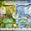 Vogeltränke 2er Set Futterstelle Vogel Bad Tränke Produktbild-Vorschau 7
