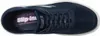 Top-down view of a navy blue Skechers shoe. Produktbild-Vorschau