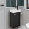 Domodomo meuble de salle de bain avec lavabo, meuble avec Voir les images du produit 3