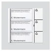 Module de touches Siedle&Söhne blanc TM 612-3 W Voir les images du produit 1