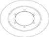 Bremsscheibe TRW DF6790 Produktbild-Vorschau 1
