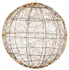 Classic warm 960 Micro-LED verlichte 3D bal frame zwart dia Productafbeelding-voorbeeld 1