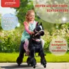 Mechanisches Pferd auf Rollen Ponnie Ebony S mit rosa Produktbild-Vorschau 3