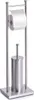 Zeller WC-Garnitur silber Metall Produktbild-Vorschau 1