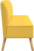 Side view of a yellow sofa on a white background. Náhľad obrázku produktu