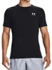 Under Armour HeatGear Tailliertes Kurzarm-T-Shirt, Schwarz Produktbild-Vorschau 9