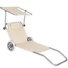 Chaise longue de plage Chaise longue de transport Chaise Voir les images du produit 1