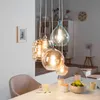 home24 Pendelleuchte - Metall / Glas - 5-flammig Produktbild-Vorschau 4