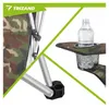 Trizand 27518 Klappbarer Angelsessel mit Sonnendach Produktbild-Vorschau 11
