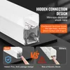 A comparison of two different light connection designs, highlighting the safety features of one over the other. Podgląd zdjęcia produktu