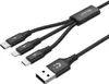 Cavo USB 3 in 1 Unitek - USB-C, Lightning, Micro USB Anteprima dell’immagine prodotto 1