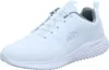 A white athletic shoe with gray accents. Produktbild-Vorschau