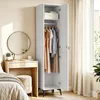 Armoire étroite avec porte, tringle à vêtements et Voir les images du produit 4