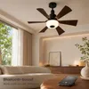 E27 Leise Ventilator φ52cm Deckenventilator mit Licht & Produktbild-Vorschau 8