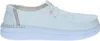 NOUVEAU Hey Dude Femmes Slipper in Spark White en tissu/lin Voir les images du produit 18