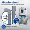 Ablaufschlauch 1,5 m 22/19mmØ + 2x Schlauchschelle + Produktbild-Vorschau 2