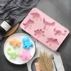 Dinosauří formy, silikonové formy na dort, 2 kusy, Náhled obrázku produktu 5