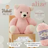 5 x ALIZE Velluto 60 Black mit Label Produktbild-Vorschau 4