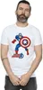 Marvel - "The First Avenger" T-Shirt für Herren BI5871 (M) Produktbild-Vorschau 2