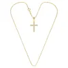 Kreuz Anhänger in Gelbgold I Echtschmuck Gold Kreuzkette I Produktbild-Vorschau 3