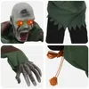 vidaXL Halloween krabbelnder Zombie SPOOKA Grün 110 x 50 x Produktbild-Vorschau 5