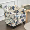 2 kusy potahu na židle Club Chair Covers, Stretch Printed Náhled obrázku produktu 2