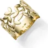 Ring Olivenzweig aus 585 Gold Gelbgold Breite 12mm glänzend Produktbild-Vorschau 2