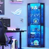 BROTTAR LED-Eckvitrine mit 6 Ebenen & Bewegungssensor – 3 Produktbild-Vorschau 1