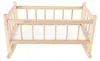 Wiege für Puppen Holz 49x28x27cm im Beutel Produktbild-Vorschau 3