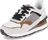 Bullboxer Herren Low Sneaker Weiß Grau Leder Textil Produktbild-Vorschau 2