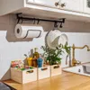Creative dřevěná krabice Deco s uchy Koš na ovoce | 19,5 x Náhled obrázku produktu 2