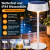 Solar Tischlampe Metall Weiß matt, Touch-dimmbar, Produktbild-Vorschau 7