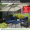 BRAST Alu Sonnenschirm Ampelschirm | 3x3m rechteckig | Produktbild-Vorschau 3