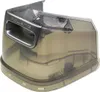 A close-up studio shot of a transparent water tank with a gray handle and branding. Náhled obrázku produktu