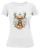 Eleganter Hirsch Blumenkranz Geweih Wald Boho Natur Produktbild-Vorschau 2