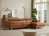 Vente-unique EXCELSIORA, Ecksofa, Wohnzimmer, Braun, 5 Produktbild-Vorschau 4