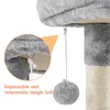 Yaheetech Kratzbaum Katzenbaum 87 cm Kletterbaum mit Produktbild-Vorschau 6