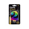Kerze Nummer 4, Galaxy, 8,0 cm, 1 Stk. Produktbild-Vorschau 4