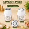 Kabelloser Mini-Zerkleinerer 250 ml mit Glasbehälter, USB-C Produktbild-Vorschau 3