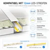 MasterLED LED profil pre suchú výstavbu GK 2 m, eloxovaný, Náhľad obrázku produktu 7