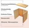 Feuerraumauskleidung 5-teilig passend für Hark** Produktbild-Vorschau 5