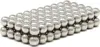 100 x Oblique Unique Neodym Magnet Kuglmagnet N38 5 mm Produktbild-Vorschau 1