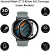 3X 3D Schutztglas Glasfolie für Huawei Watch GT2 42 mm Produktbild-Vorschau 3