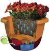 Vaso sospeso Plastia Mareta - rosa scuro + bordeaux 25 cm Anteprima dell’immagine prodotto 5