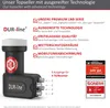 DUR-line +Ultra Quad LNB pour jusqu'à 4 abonnés noir Voir les images du produit 15