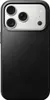 A close-up back view of a black smartphone case with a camera module. Produktbild-Vorschau