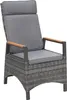LC Garden »Keramo« Gartenstuhl natur-grau Verstellsessel Produktbild-Vorschau 1