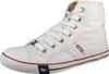 Mustang Damen Canvas High Top Sneaker Weiß Produktbild-Vorschau 8