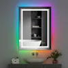 WISFOR LED koupelnové zrcadlo 60 × 80 cm nástěnné zrcadlo Náhled obrázku produktu 1
