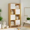 Bibliothèque avec 4 portes et 4 étagères ouvertes, Voir les images du produit 1